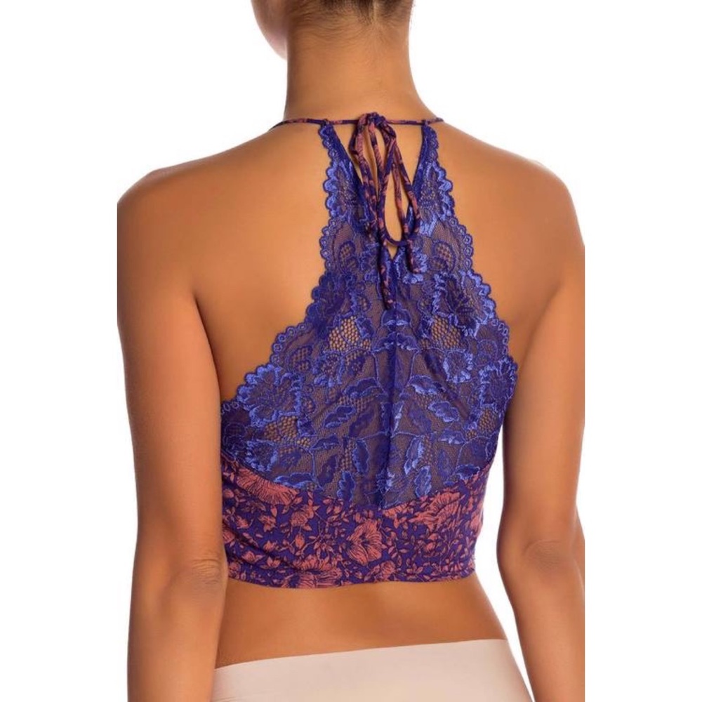 Intimately FP Century Lace Brami in Royal Combo - Picture 2 of 9